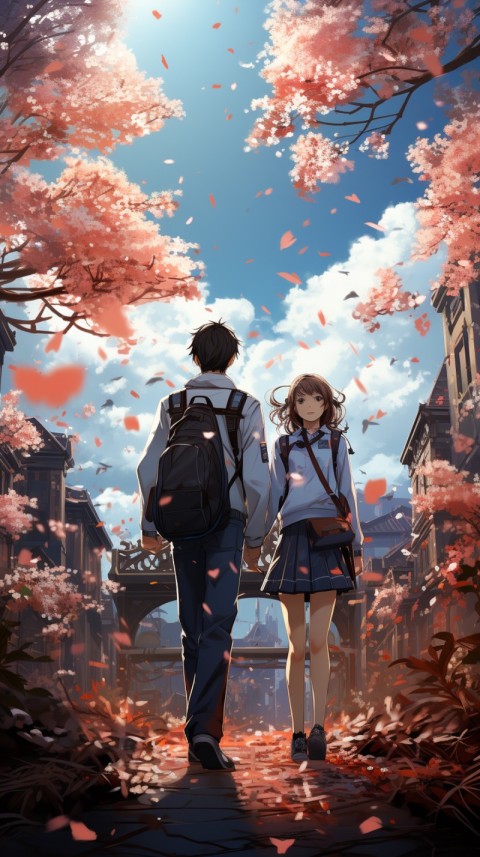 Cute Anime Couple Aesthetic  Romantic (329)