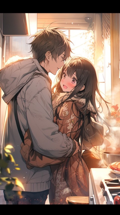 Cute Anime Couple Aesthetic  Romantic (359)