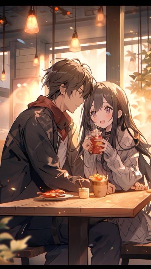 Cute Anime Couple Aesthetic  Romantic (364)