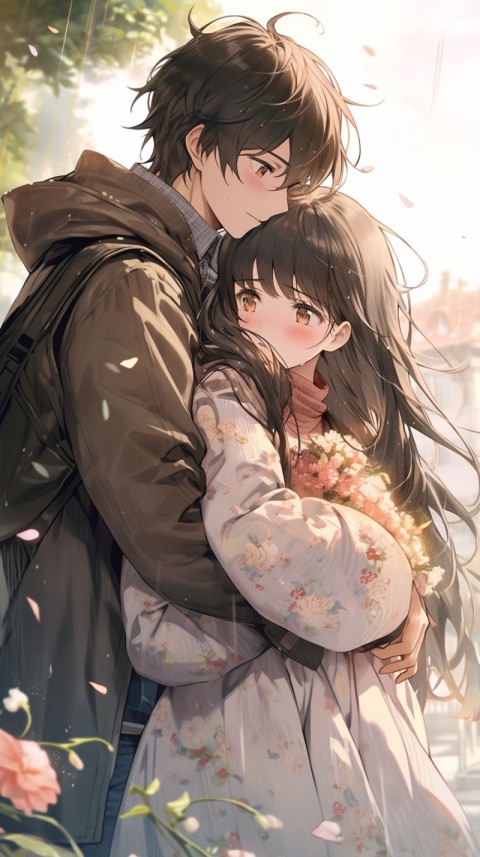 Cute Anime Couple Aesthetic  Romantic (366)