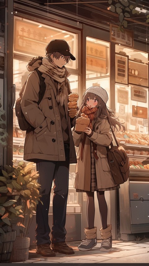 Cute Anime Couple Aesthetic  Romantic (378)