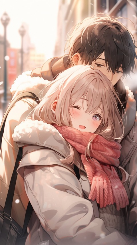 Cute Anime Couple Aesthetic  Romantic (373)