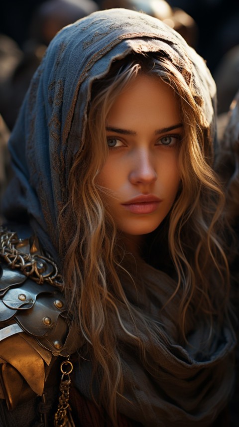Warrior Woman Portrait (140)