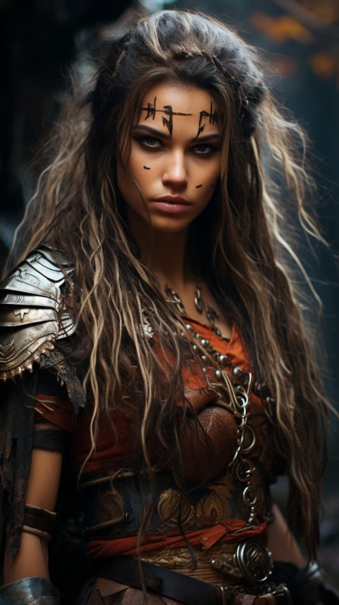 Warrior Woman Portrait (124)