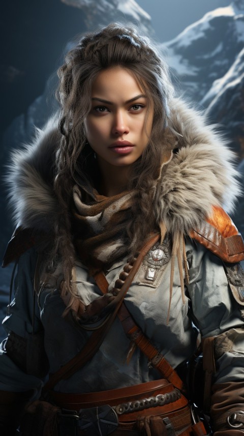 Warrior Woman Portrait (110)