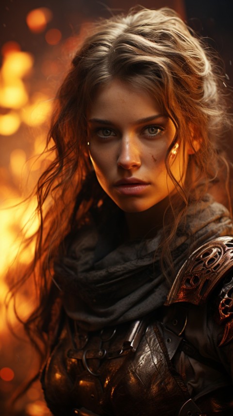 Warrior Woman Portrait (166)
