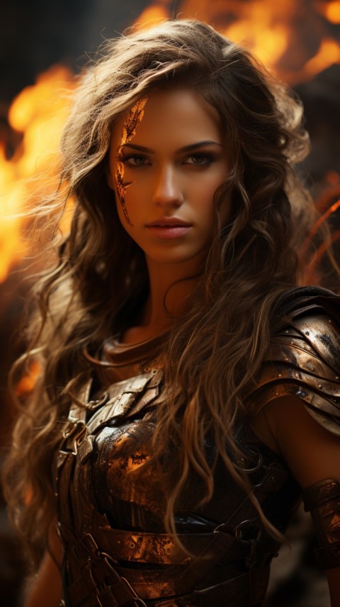 Warrior Woman Portrait (176)
