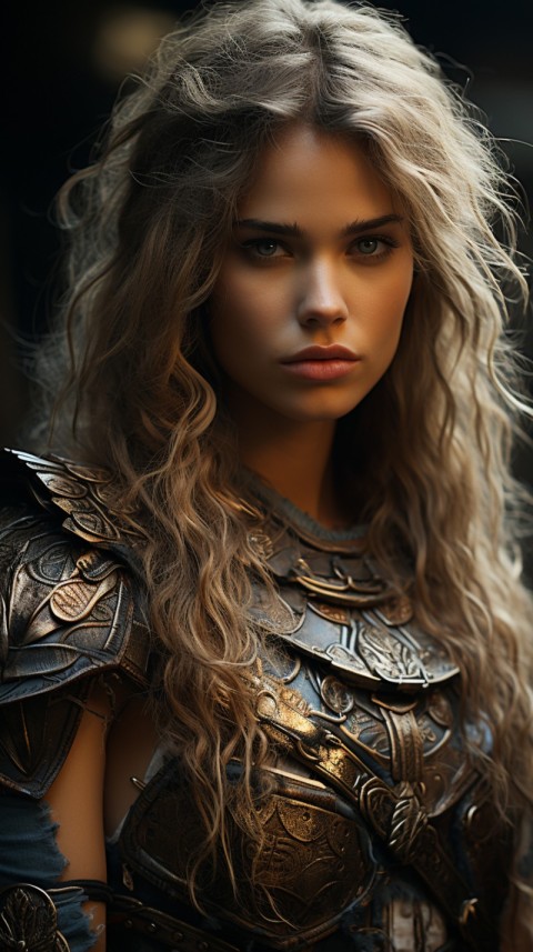 Warrior Woman Portrait (206)