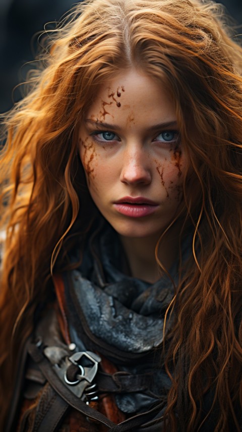 Warrior Woman Portrait (231)