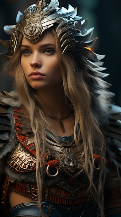 Warrior Woman Portrait (209)