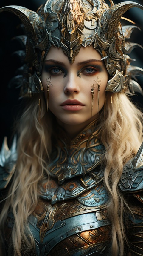 Warrior Woman Portrait (295)
