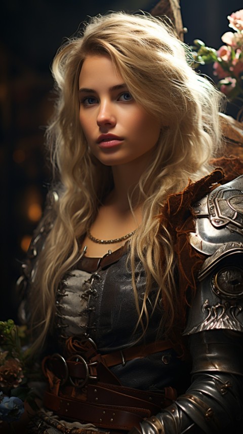 Warrior Woman Portrait (256)