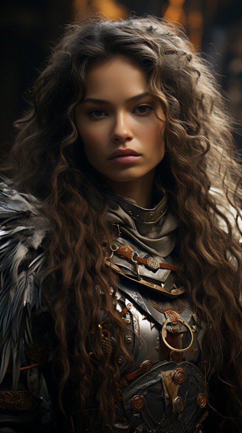 Warrior Woman Portrait (312)