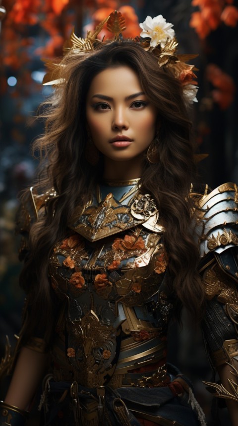 Warrior Woman Portrait (306)