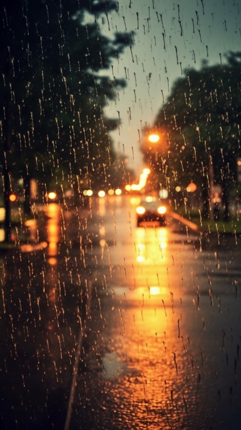 Aesthetic Rainy Day Street  (16)