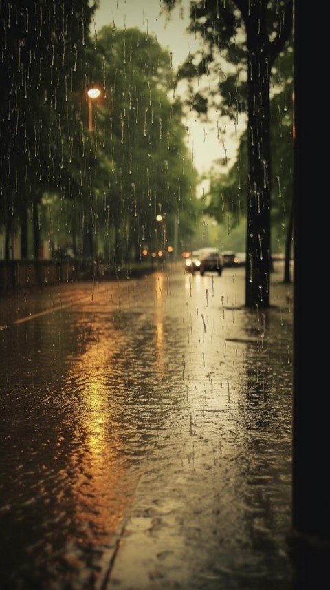Aesthetic Rainy Day Street  (47)