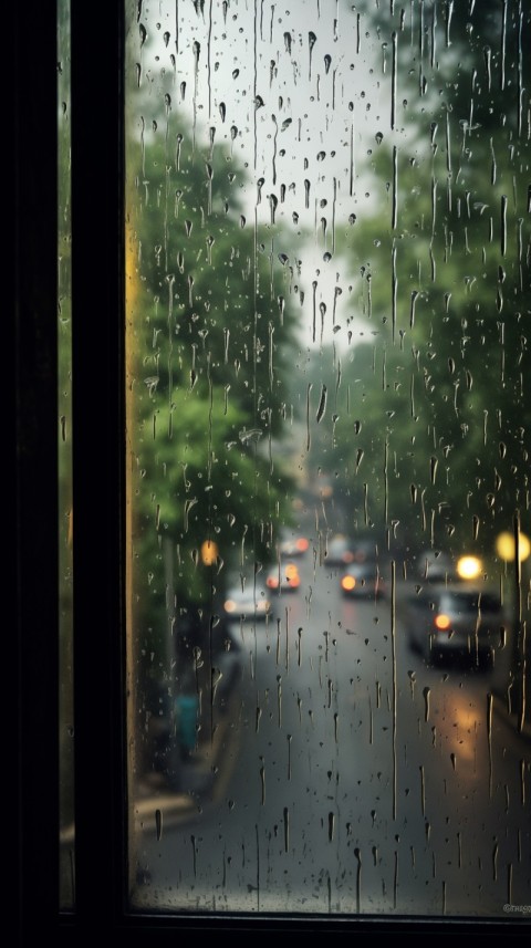 Aesthetic Rainy Day Street  (11)