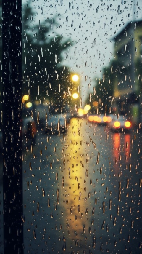 Aesthetic Rainy Day Street  (27)