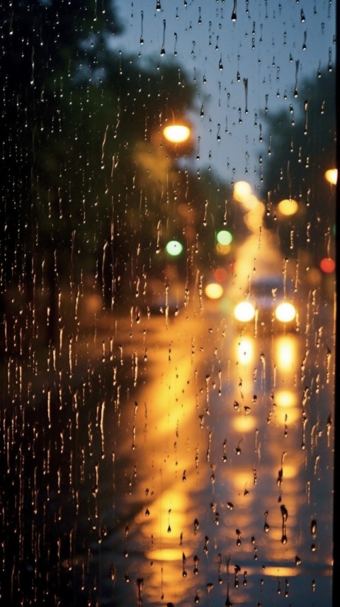 Aesthetic Rainy Day Street  (28)