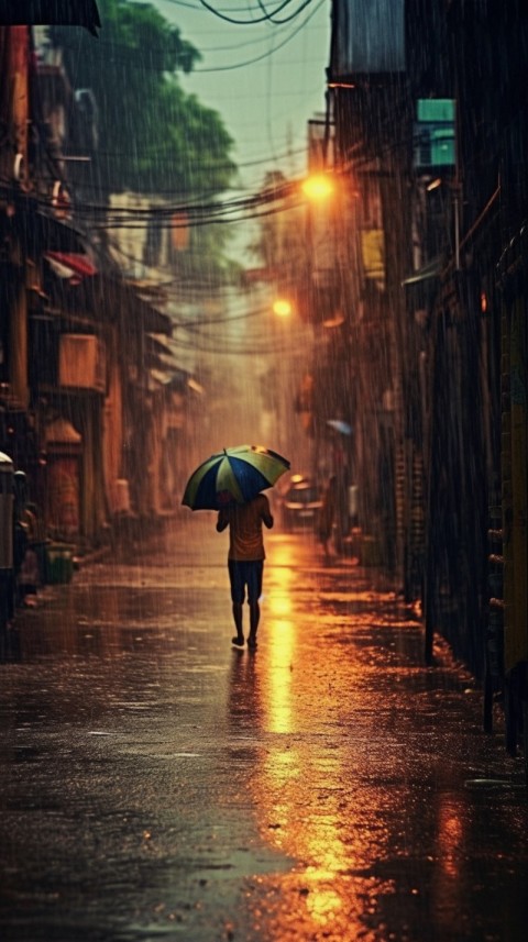Aesthetic Rainy Day Street  (44)