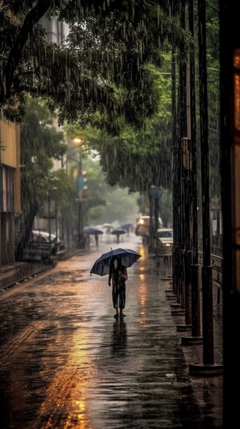 Aesthetic Rainy Day Street  (52)