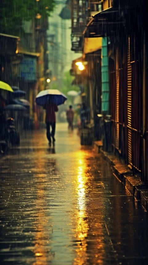 Aesthetic Rainy Day Street  (54)