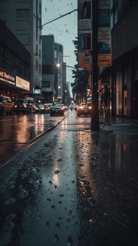 Aesthetic Rainy Day Street  (94)