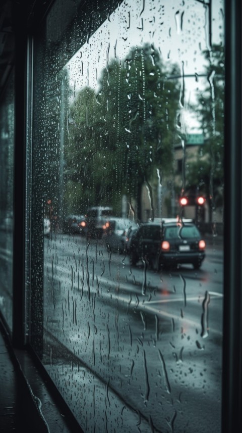 Aesthetic Rainy Day Street  (134)