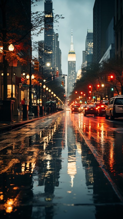 Aesthetic Rainy Day Street  (114)