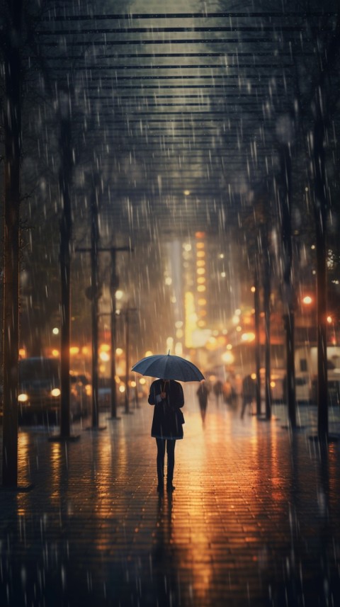 Aesthetic Rainy Day Street  (187)