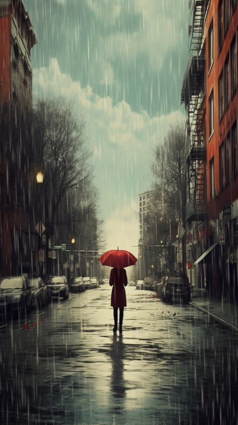 Aesthetic Rainy Day Street  (184)