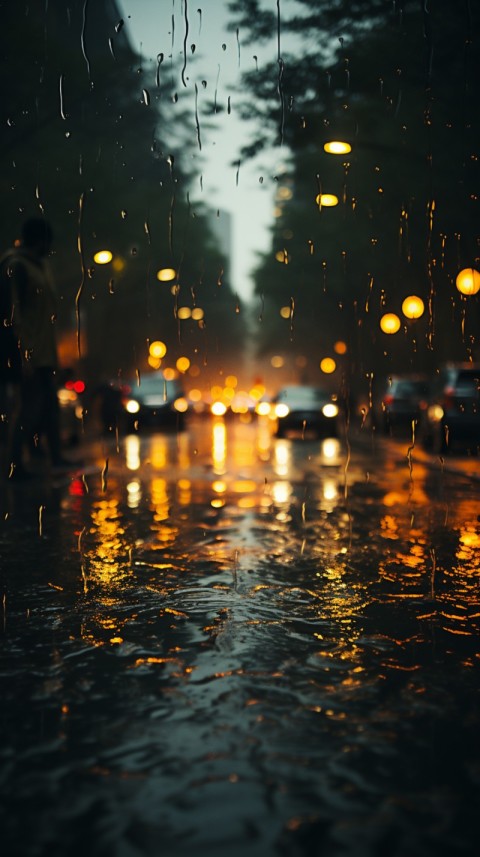 Aesthetic Rainy Day Street  (189)