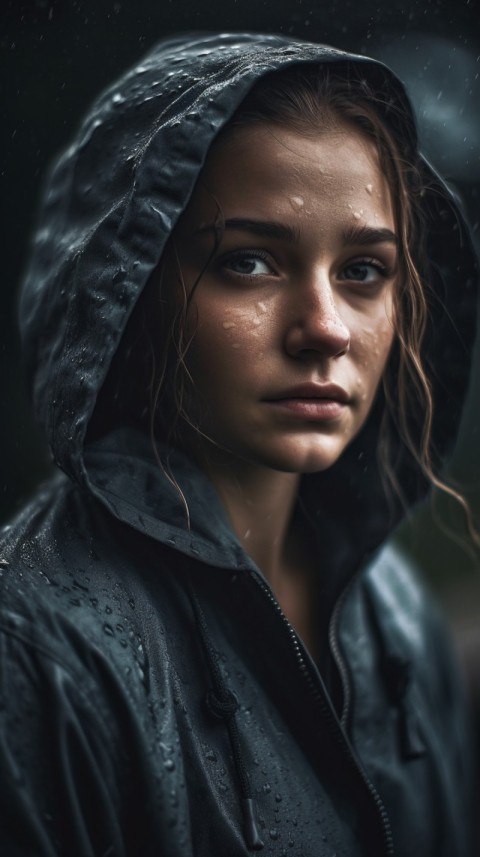 Girl in the rain aesthetic (5)