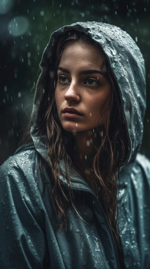 Girl in the rain aesthetic (35)