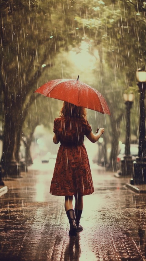 Girl in the rain aesthetic (39)