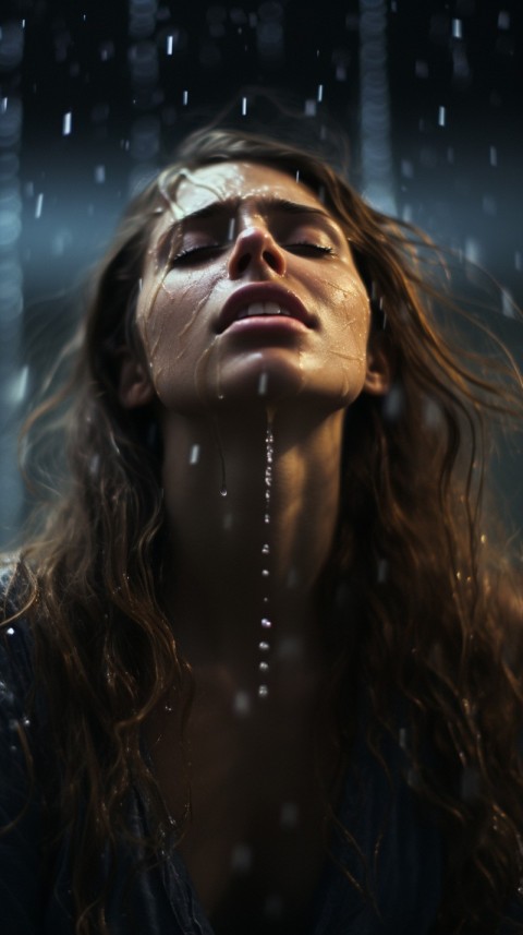 Girl in the rain aesthetic (85)