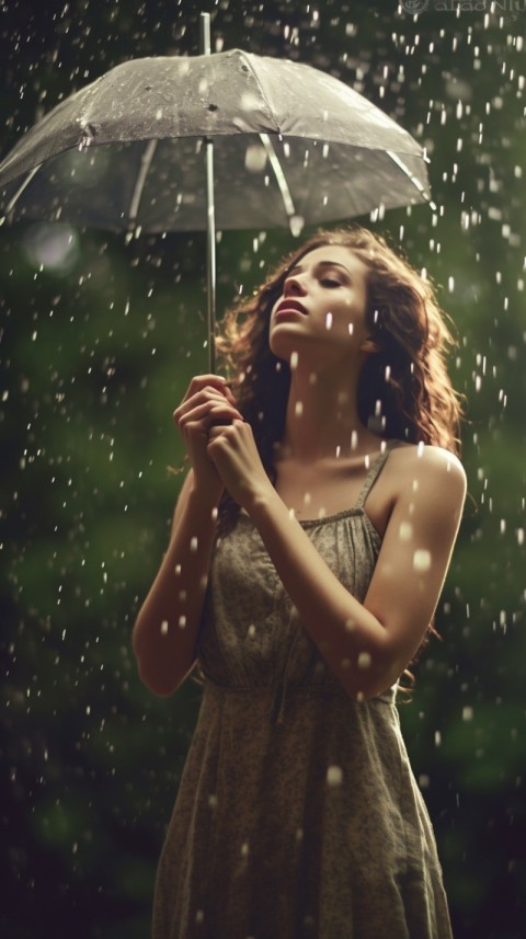 Girl in the rain aesthetic (86)