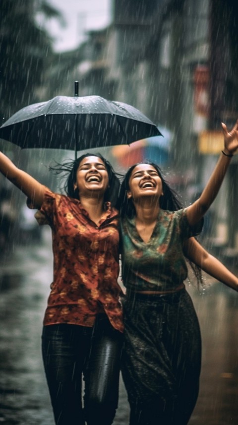 Girl in the rain aesthetic (79)