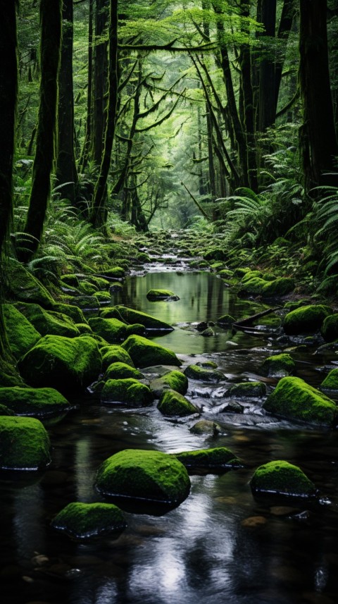 Green Nature Rainforest Aesthetic (40)