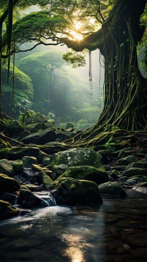 Green Nature Rainforest Aesthetic (84)