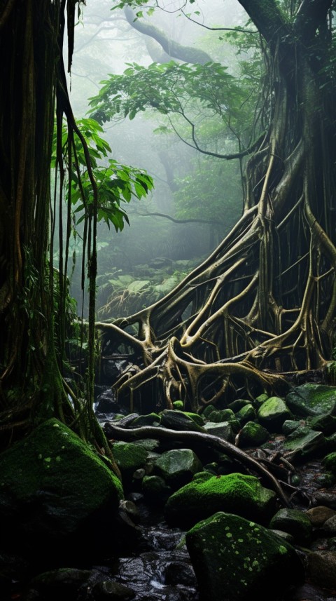 Green Nature Rainforest Aesthetic (98)