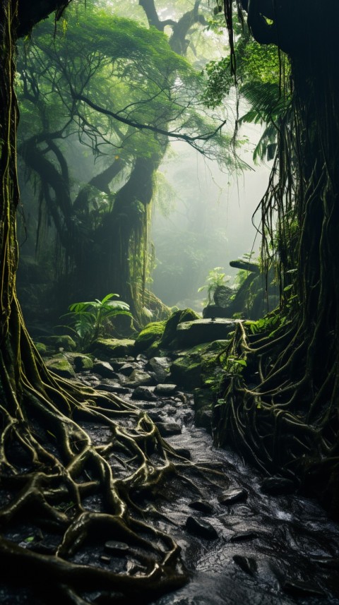 Green Nature Rainforest Aesthetic (99)