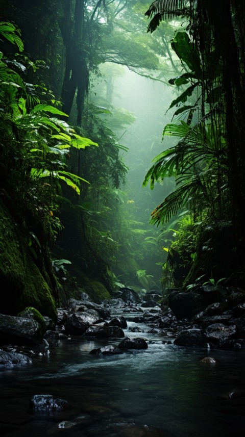 Green Nature Rainforest Aesthetic (145)