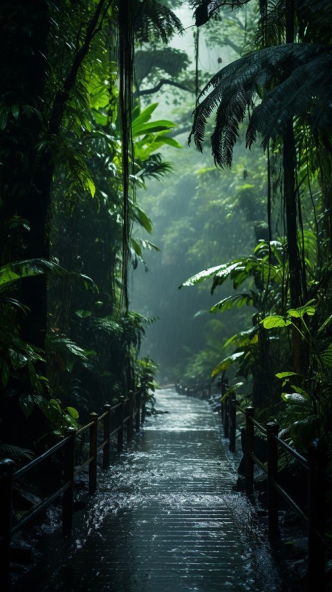 Green Nature Rainforest Aesthetic (157)