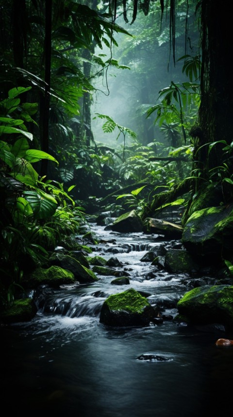 Green Nature Rainforest Aesthetic (156)