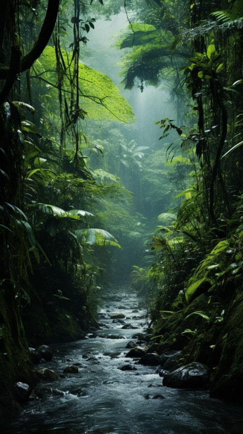 Green Nature Rainforest Aesthetic (162)