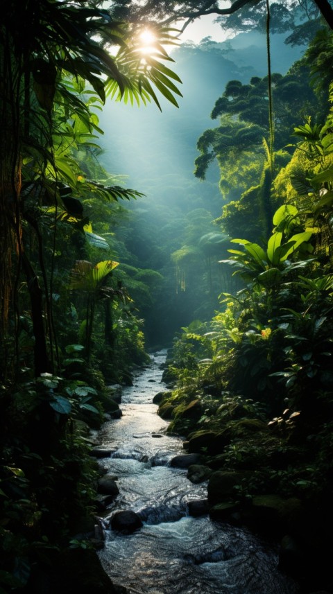 Green Nature Rainforest Aesthetic (198)