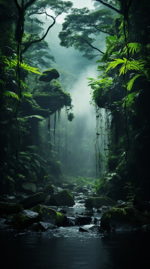 Green Nature Rainforest Aesthetic (239)
