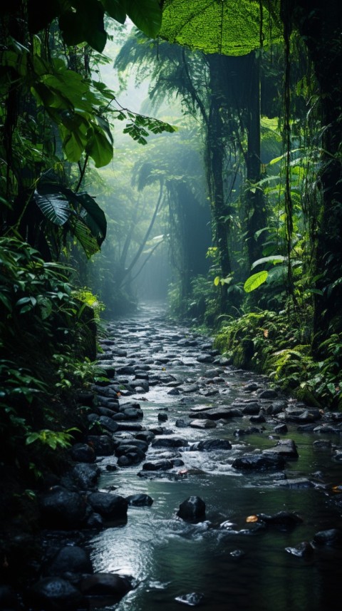 Green Nature Rainforest Aesthetic (209)
