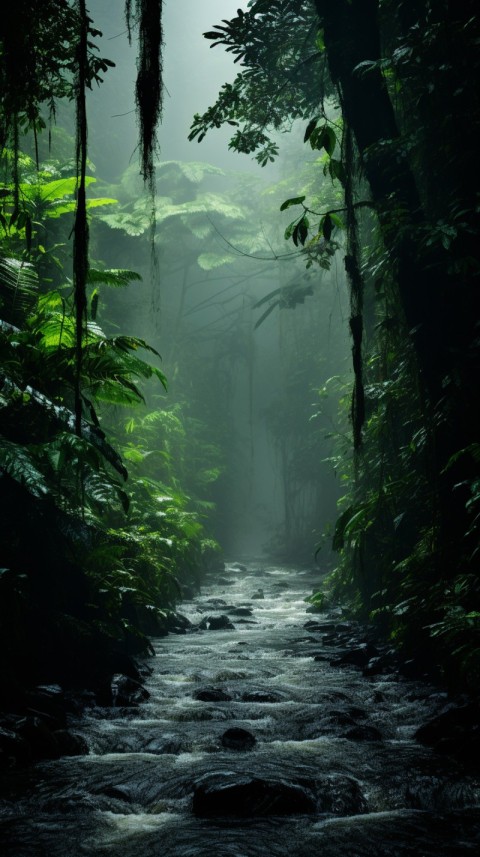 Green Nature Rainforest Aesthetic (231)